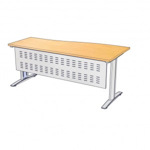 โต๊ะทำงาน W-MPL18860M ขนาด180x(80*60)x75 ซม.