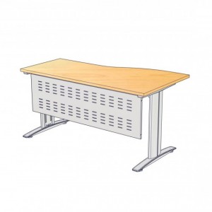 โต๊ะทำงาน W-MPL15860M ขนาด150x(80*60)x75 ซม.